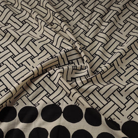 Hand cotton natural dyed fabric 23 - handcrafted