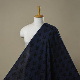 Hand cotton natural dyed fabric 25 - handcrafted