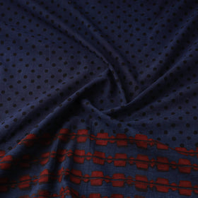 Hand cotton natural dyed fabric 26 - handcrafted