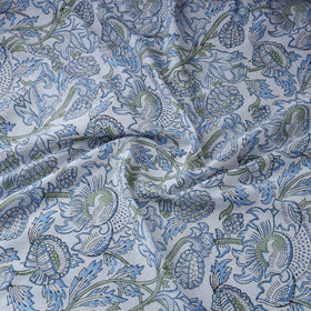 Hand cotton sanganeri fabric 01 - handcrafted