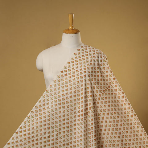 Hand cotton sanganeri fabric 04 - handcrafted