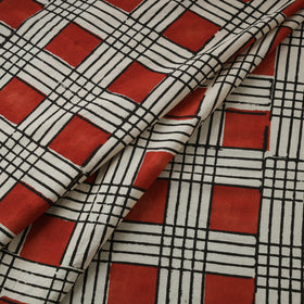 Hand cotton sanganeri fabric 05 - handcrafted