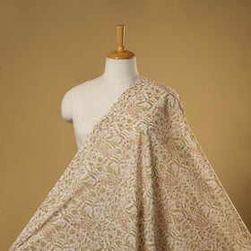 Hand cotton sanganeri fabric 05 - handcrafted