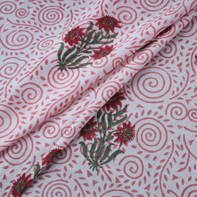 Hand cotton sanganeri fabric 06 - handcrafted