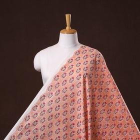 Hand cotton sanganeri fabric 06 - handcrafted