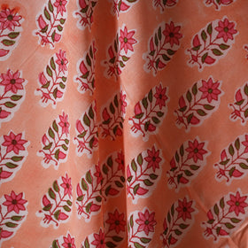 Hand cotton sanganeri fabric 06 - handcrafted