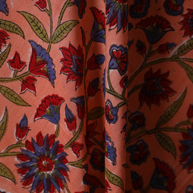 Hand cotton sanganeri fabric 07 - handcrafted
