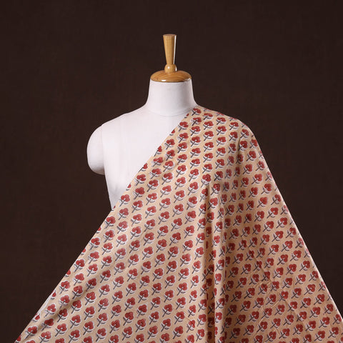 Hand cotton sanganeri fabric 08 - handcrafted