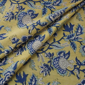 Hand cotton sanganeri fabric 08 - handcrafted