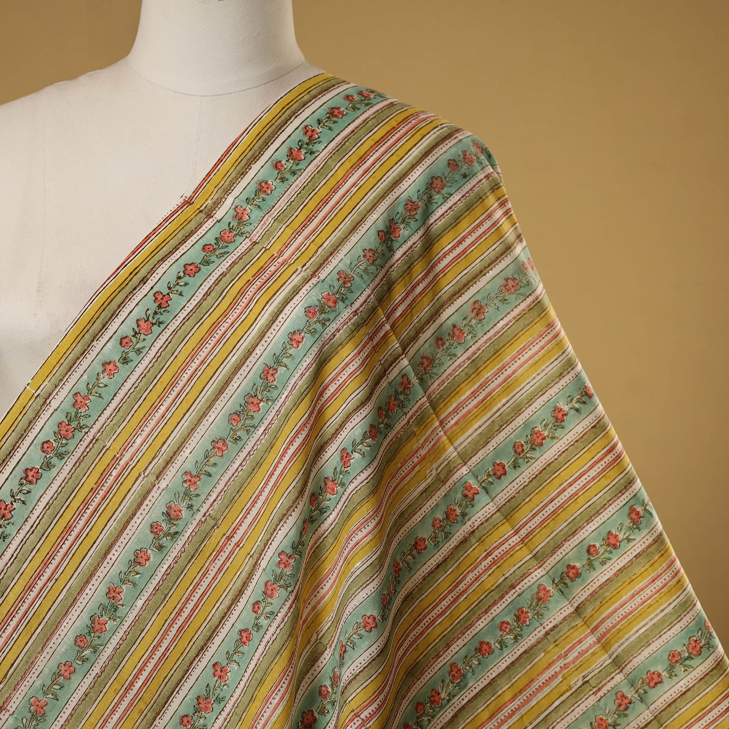 Hand cotton sanganeri fabric 11 - handcrafted