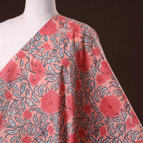 Hand cotton sanganeri fabric 15 - handcrafted