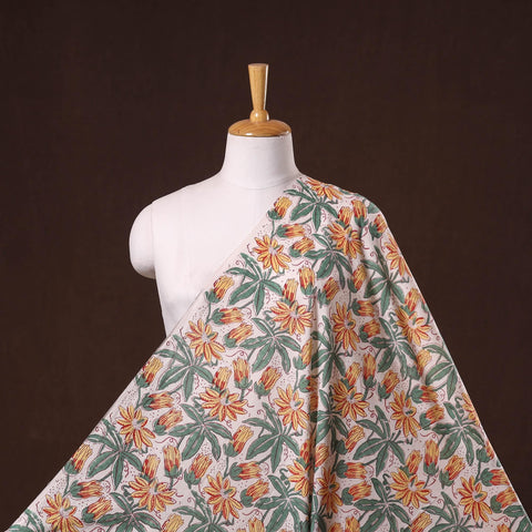 Hand cotton sanganeri fabric 19 - handcrafted