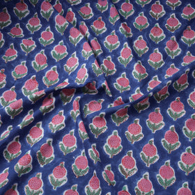 Hand cotton sanganeri fabric 20 - handcrafted