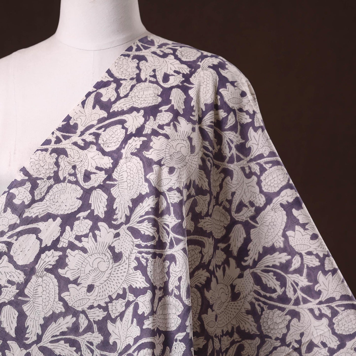 Hand cotton sanganeri fabric 21 - handcrafted