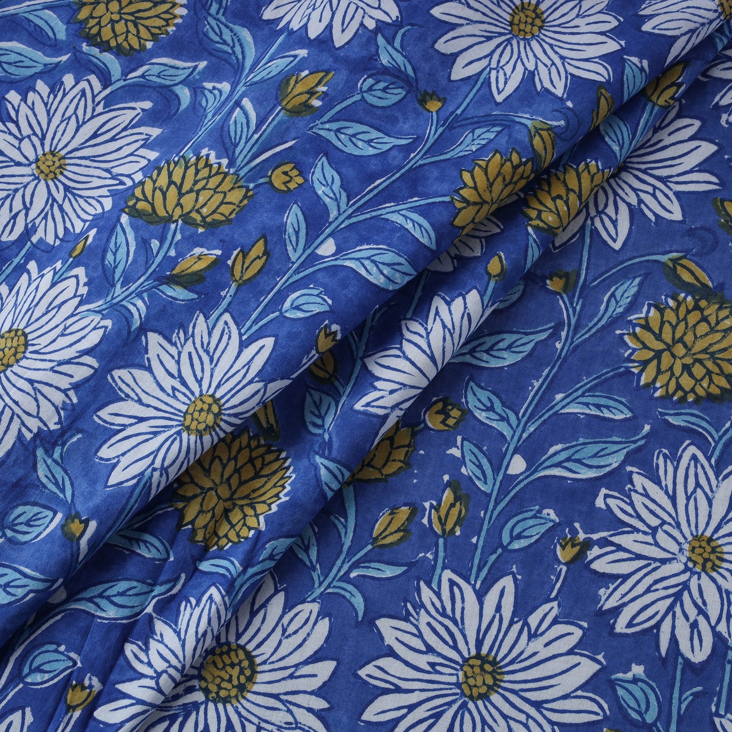 Hand cotton sanganeri fabric 24 - handcrafted