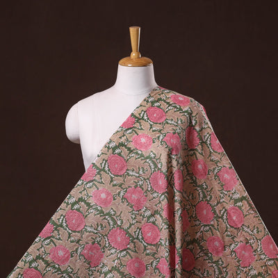 Hand cotton sanganeri fabric 25 - handcrafted