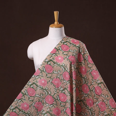 Hand cotton sanganeri fabric 25 - handcrafted