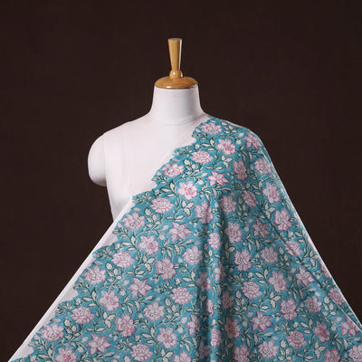 Hand cotton sanganeri fabric 36 - handcrafted