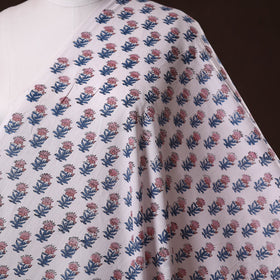 Hand cotton sanganeri fabric 40 - handcrafted