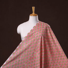 Hand cotton sanganeri fabric 42 - handcrafted