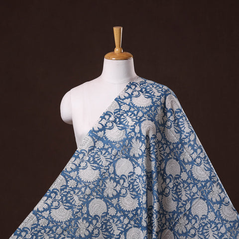 Hand cotton sanganeri fabric 43 - handcrafted