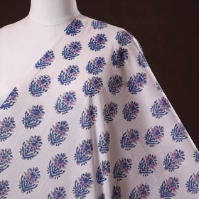 Hand cotton sanganeri fabric 46 - handcrafted