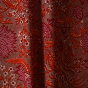 Hand cotton sanganeri fabric 52 - handcrafted