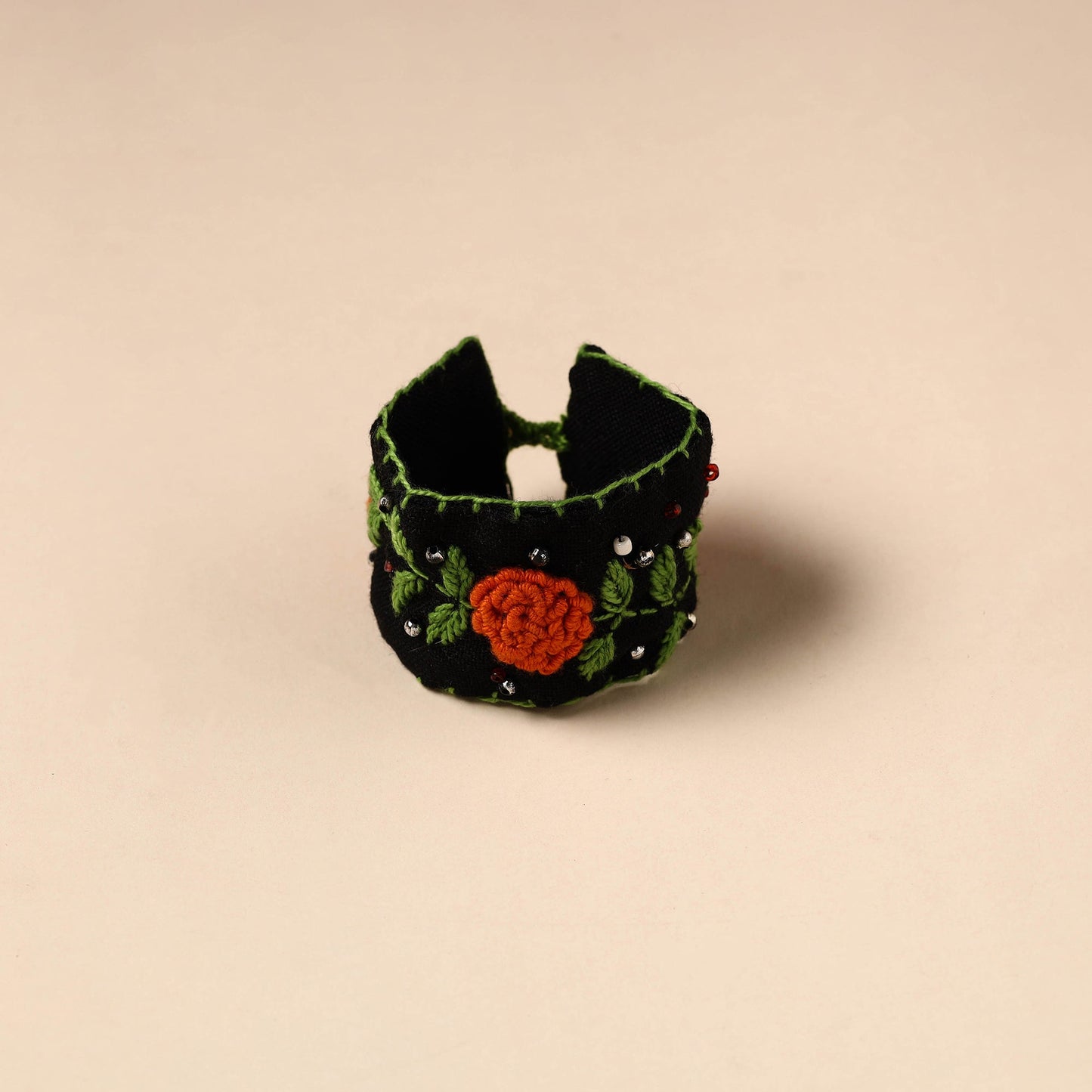 Buy Hand Embroidered Chandi Mati Boho Bracelet