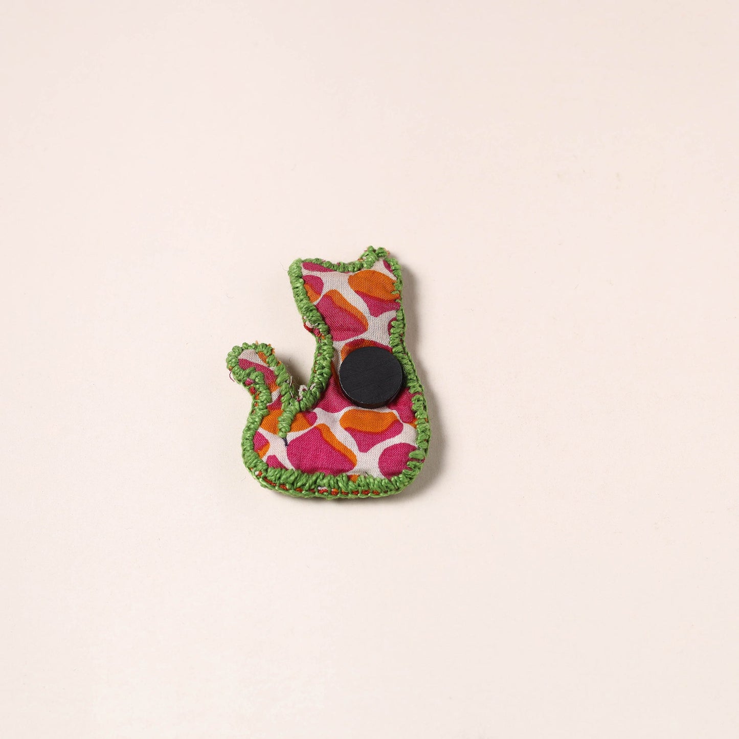  Hand Embroidered Chandi Mati Fridge Magnet 