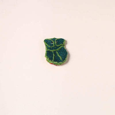 Hand Embroidered Chandi Mati Fridge Magnet 