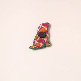  Hand Embroidered Chandi Mati Fridge Magnet 