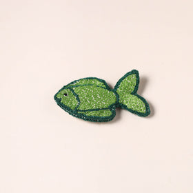  Hand Embroidered Chandi Mati Fridge Magnet 