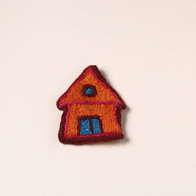  Hand Embroidered Chandi Mati Fridge Magnet 