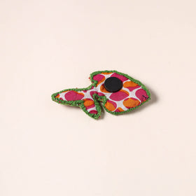  Hand Embroidered Chandi Mati Fridge Magnet 