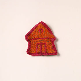  Hand Embroidered Chandi Mati Fridge Magnet 