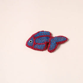  Hand Embroidered Chandi Mati Fridge Magnet 