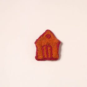  Hand Embroidered Chandi Mati Fridge Magnet 