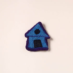  Hand Embroidered Chandi Mati Fridge Magnet 