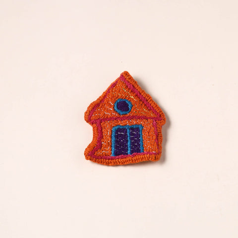  Hand Embroidered Chandi Mati Fridge Magnet 