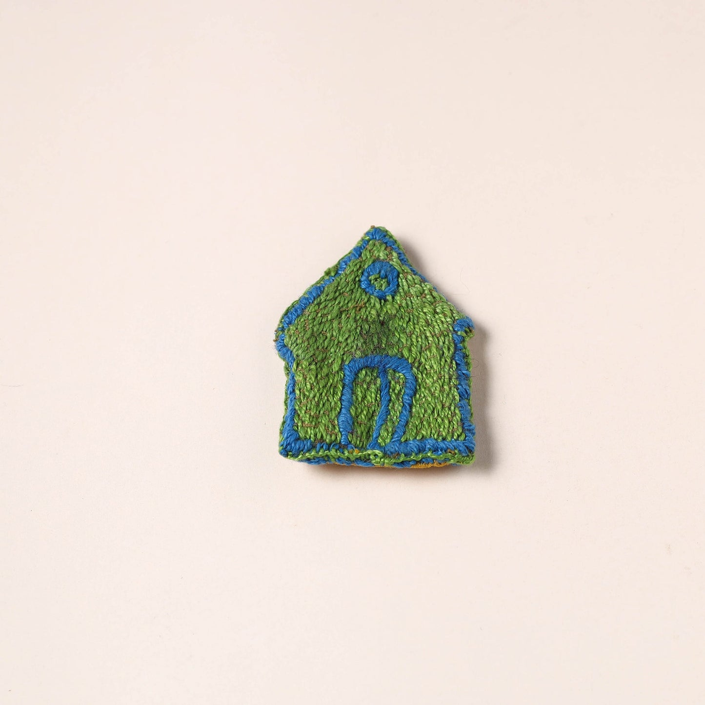  Hand Embroidered Chandi Mati Fridge Magnet 