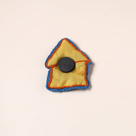  Hand Embroidered Chandi Mati Fridge Magnet 