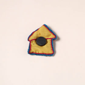  Hand Embroidered Chandi Mati Fridge Magnet 