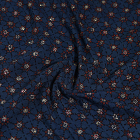 Hand embroidered cotton blouse piece 21 - handcrafted