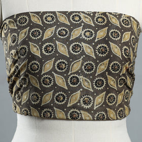 Hand embroidered cotton blouse piece 31 - handcrafted