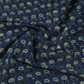 Buy Hand Embroidered Ajrakh Cotton Blouse Piece 32 Online at iTokri.com