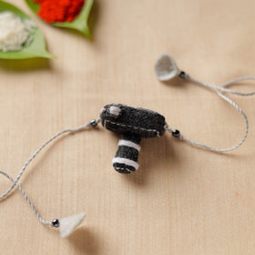 Buy Hand Embroidered Felt Work Bal krishna Rakhi 155 Online at iTokri.com