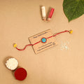  Hand Embroidered & Felt Work Sheesha Rakhi 