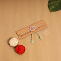 Hand Embroidered Thread Work Rakhi