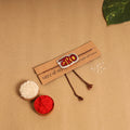 Hand Embroidered Thread Work Rakhi