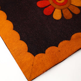  Hand Felted Pure Wool Namda Floor Mat 
